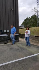 Church Work Day Kim and Paul