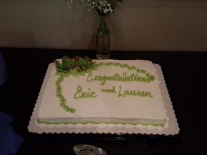 Bridal Shower Swints Cake 1