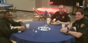 First Responders Part 2 eating at table