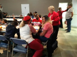 LMMDI 2018 Carol Cook chatting with Our guests