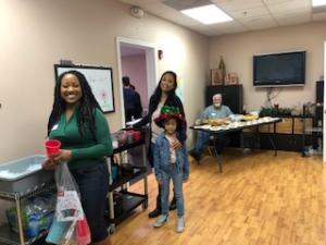 LMMDI Courtney and Melvin helping 4