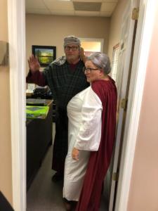 Paul and Margie as Abraham and Sarah