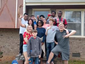 Youth Cleanup group picture
